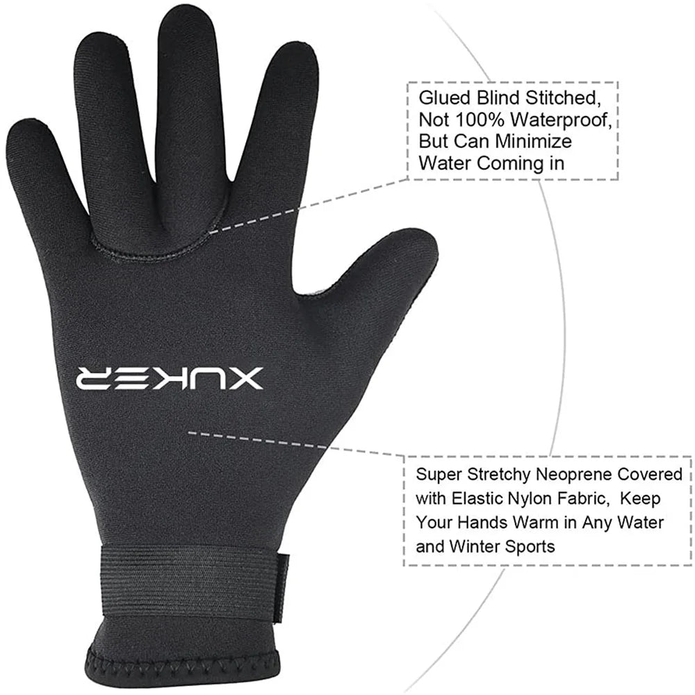 Survival Now™ Neoprene Diving Gloves