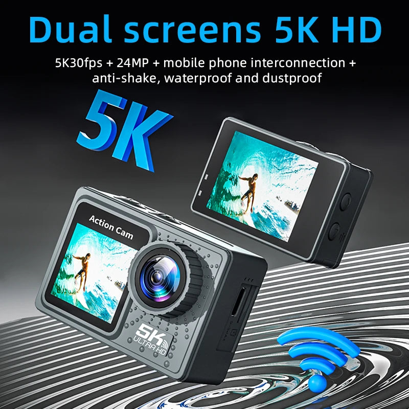 Survival Now™ 5K/4K 60FPS Action Camera