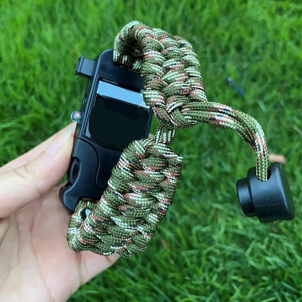 Tactical Survival Wristband Bracelet with LED