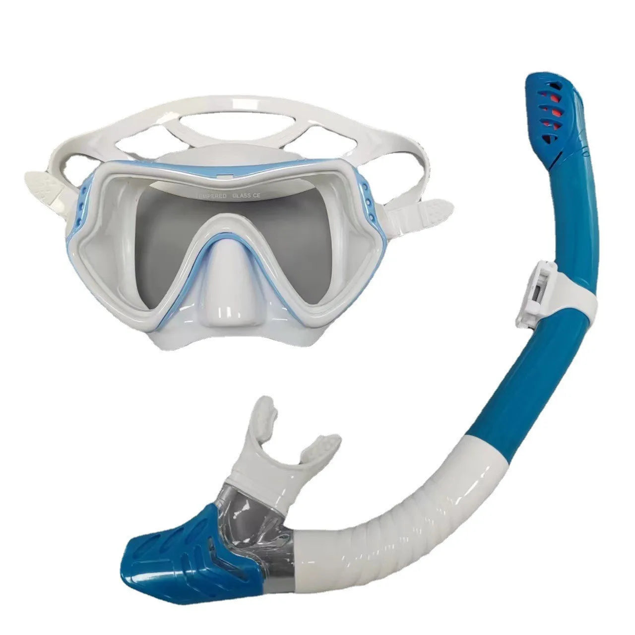 Professional Silicone Scuba Diving Mask & Snorkel Set