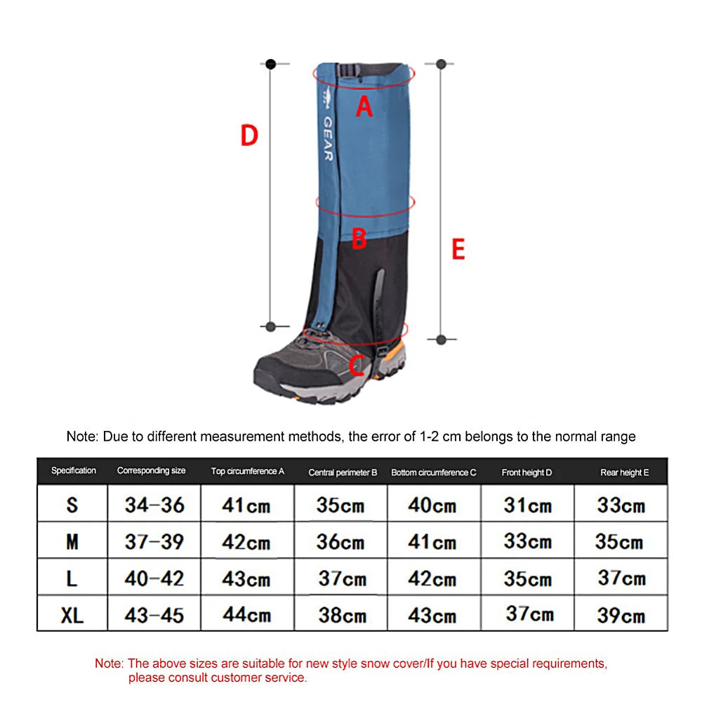 Survival Now™ Outdoor Travel Leg Warmers