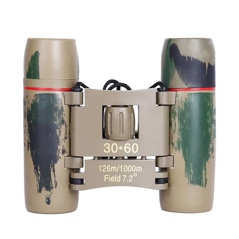 30x60 Mini Compact Folding Binoculars – High-Powered, Portable