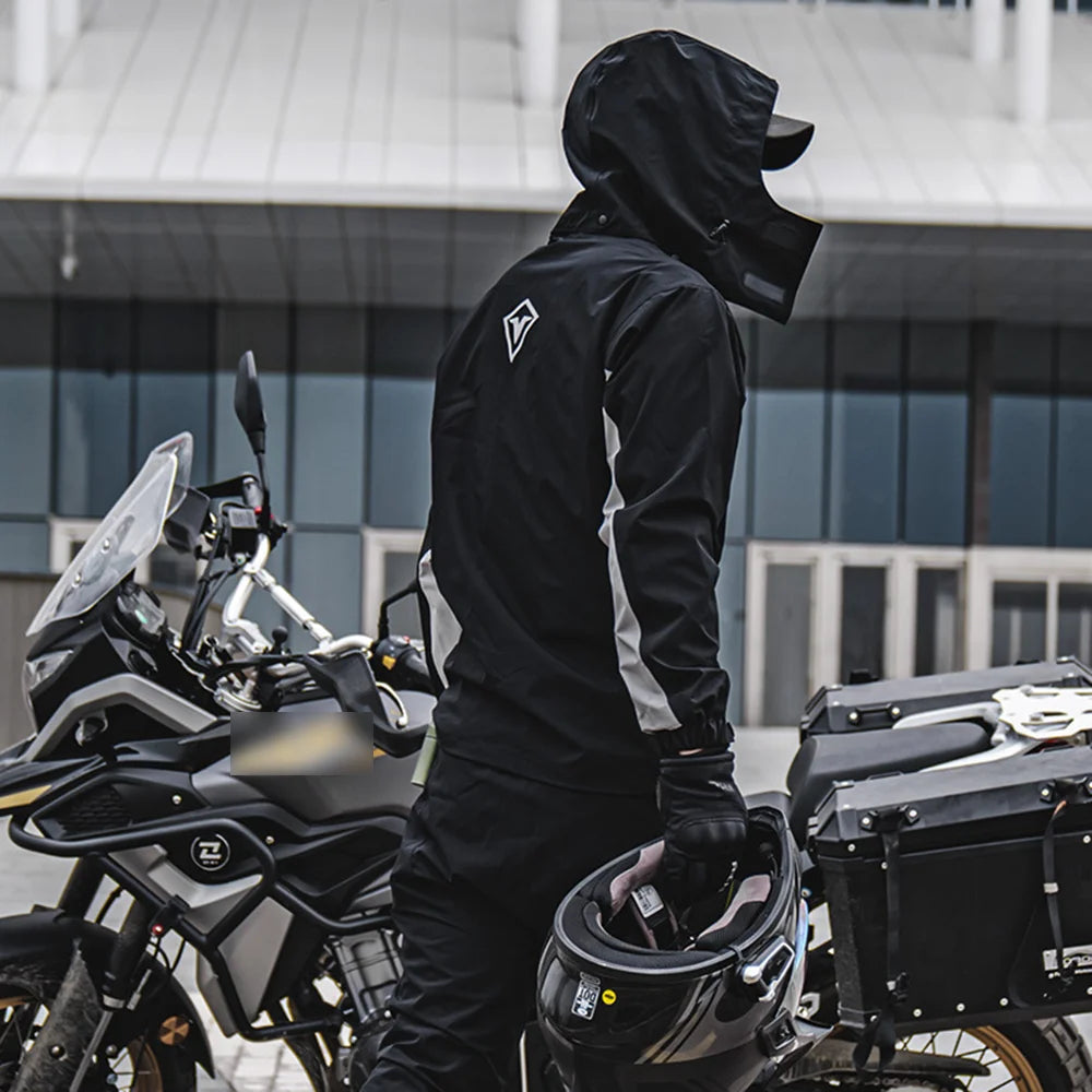 Survival Now™ Motorcycle Raincoat Suit
