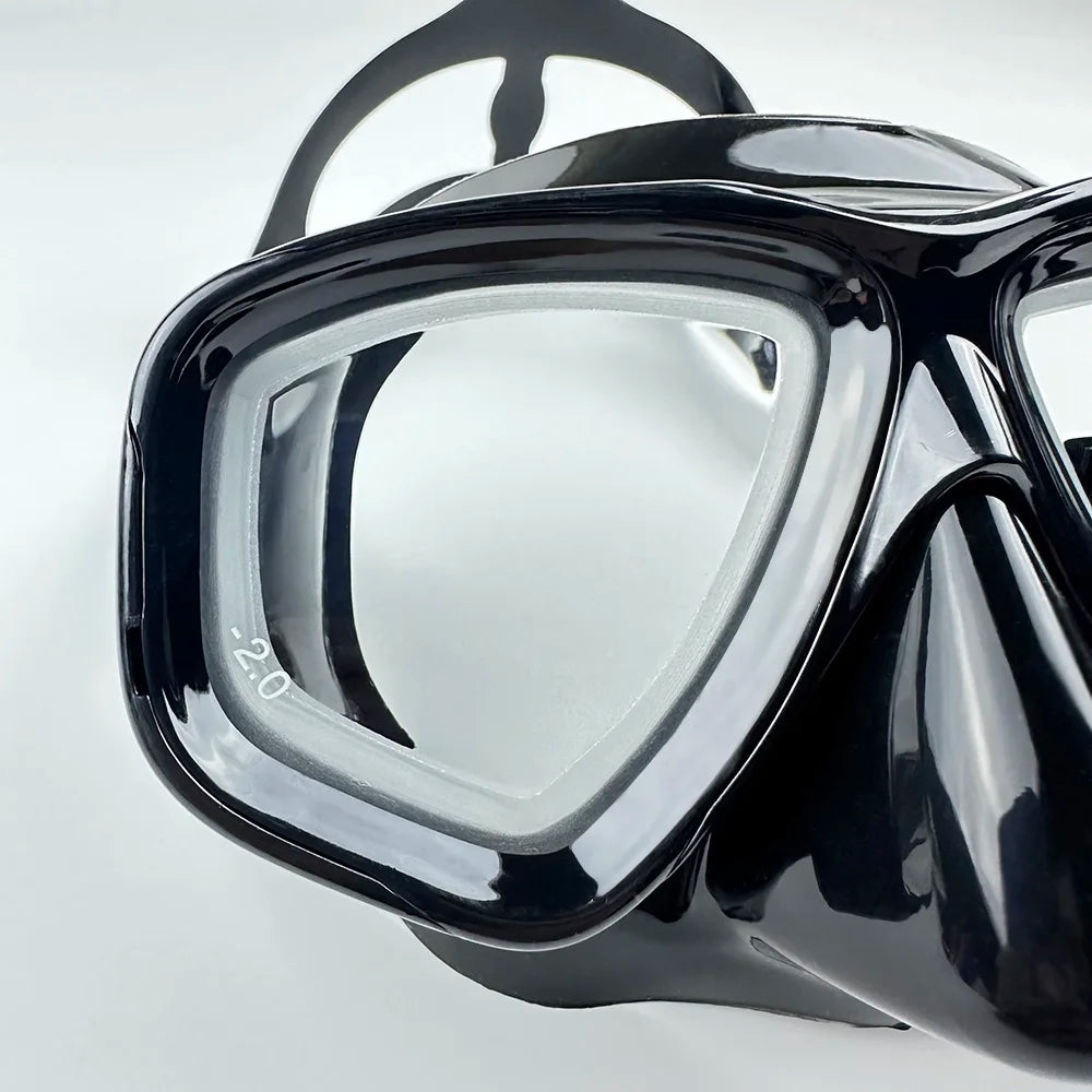 Nearsighted Diving Mask | Tempered Glass, Myopia Correction