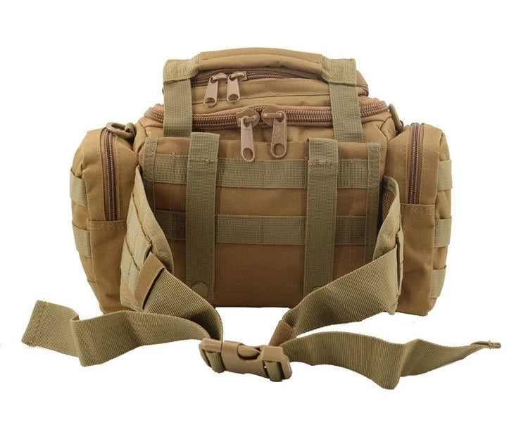 Waterproof Tactical Waist Bag – Rugged, Multi-Functional, MOLLE-Compatible Combat Bag