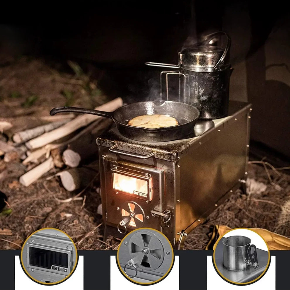 Portable Tent Stove – Your Ultimate Wood-Burning Solution for Winter Adventures