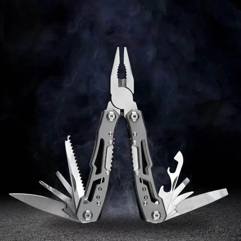 Folding Multi-Tool Pocket Pliers – 10-in-1 Portable Too
