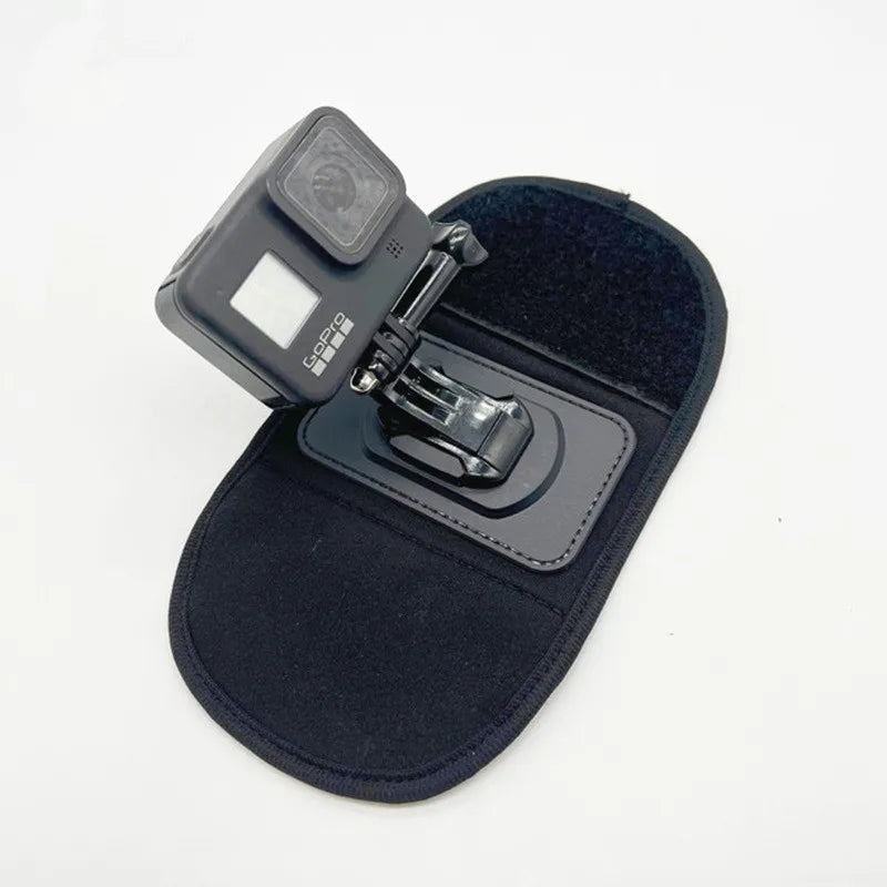 360° Rotation Strap Mount - Hands-Free Shots for Action Cameras
