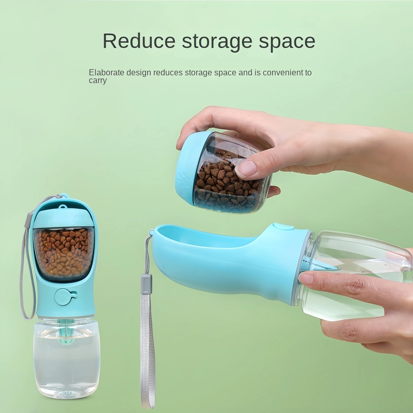 Survival Now™ Portable Pet Food & Water Storage