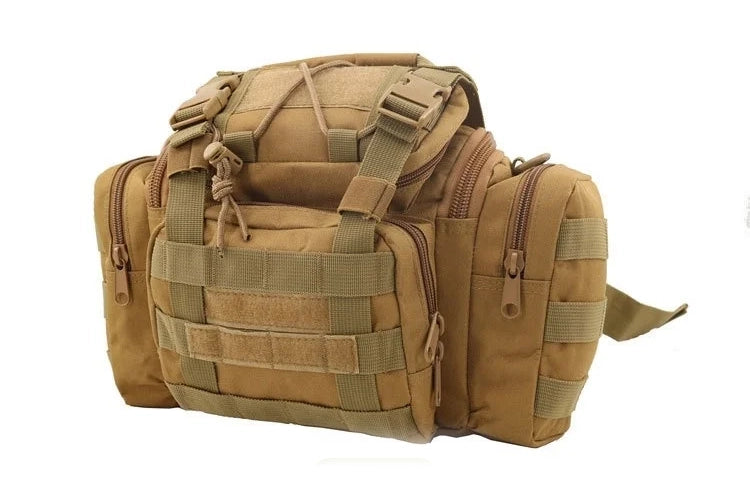 Waterproof Tactical Waist Bag – Rugged, Multi-Functional, MOLLE-Compatible Combat Bag