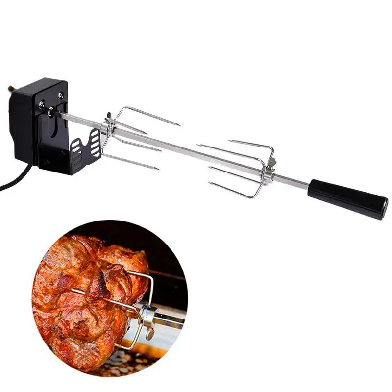 Automatic BBQ Spit Rotisserie with Motor – Effortless Rotisserie Cooking Anywhere