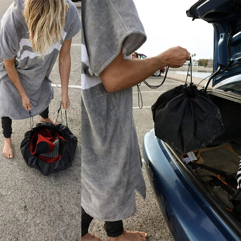 Survival Now™ Wetsuit Storage Bag & Beach Changing Mat