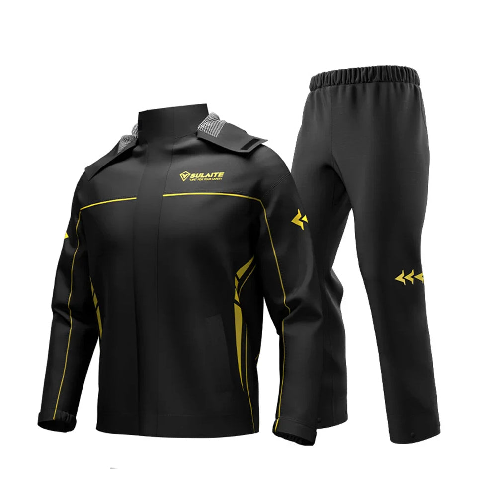 Motorcycle Raincoat Suit - Waterproof, Windproof, Lightweight