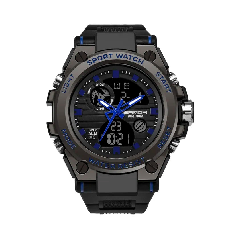 G Style Men Digital Watch – Military-Grade, Shockproof