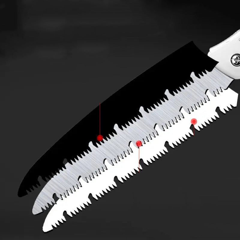 Japanese Manganese Steel Folding Saw – Compact, Sharp