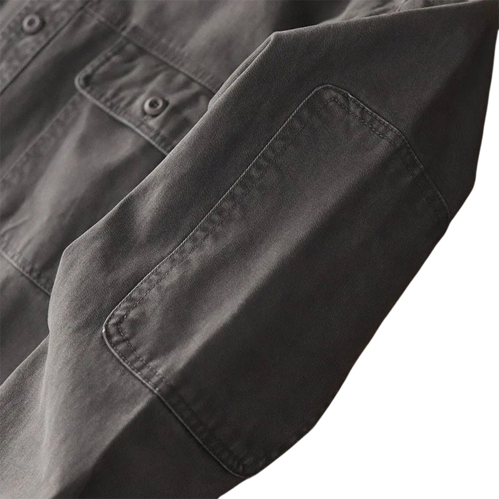 Men’s Workwear Shirt - Heavy Cotton, Durable, Vintage Finish