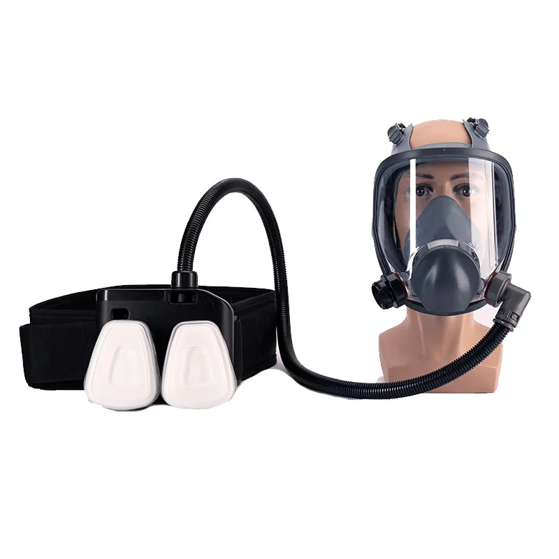 Electric Powered Full-Face Chemical Respirator 6800 | Air Purifying Mask