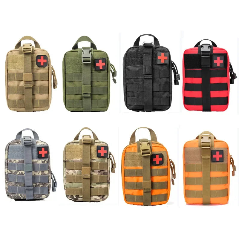 Outdoor Survival Tool Kit with First Aid – All-in-One Camping Gear