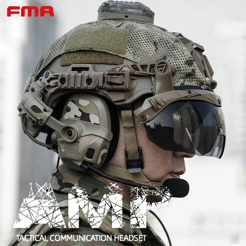 Full Digital Tactical Headset with Dual DPS & Noise Reduction