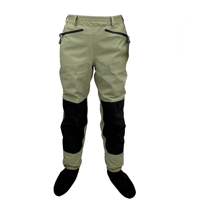 3-Layer Breathable Waterproof Fly Fishing Waist Waders