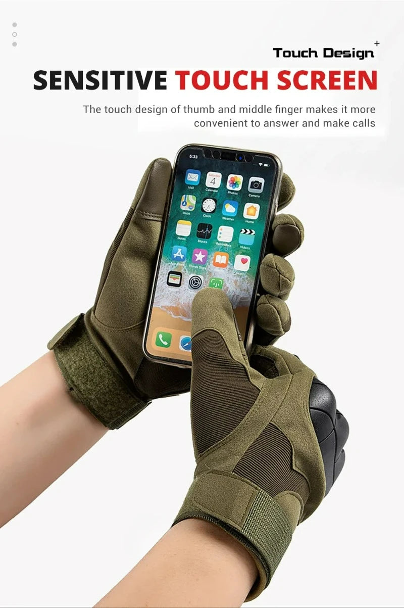 Survival Now™ Motorcycle Camping Cycling Hiking Rock Climbing Tactical Gloves