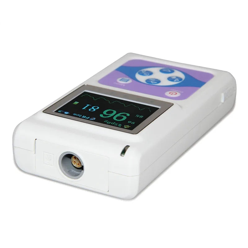 Advanced Fingertip Pulse Oximeter with Alarm