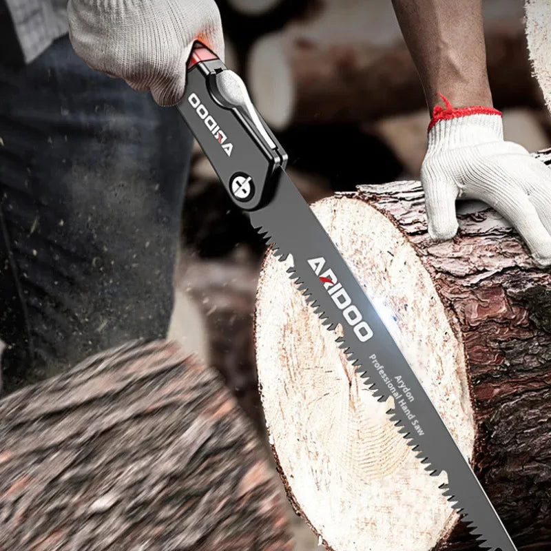 Alloy Hacksaw Hand Saw – Foldable, Rust-Resistant Cutting Tool