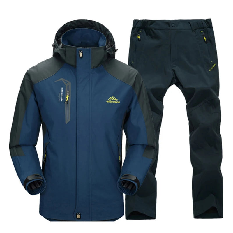 Survival Now™ Outdoor Hiking Jacket and Pants Set for Men