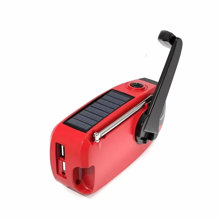 Solar Hand Crank Radio – Stay Safe & Powered