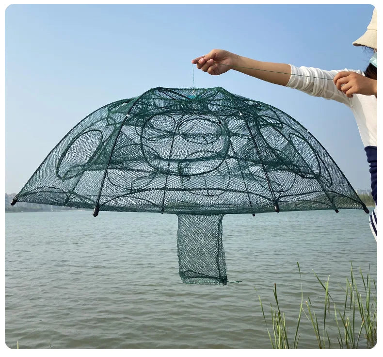 Portable Foldable Fishing Net Trap – Shrimp & Small Fish Cage