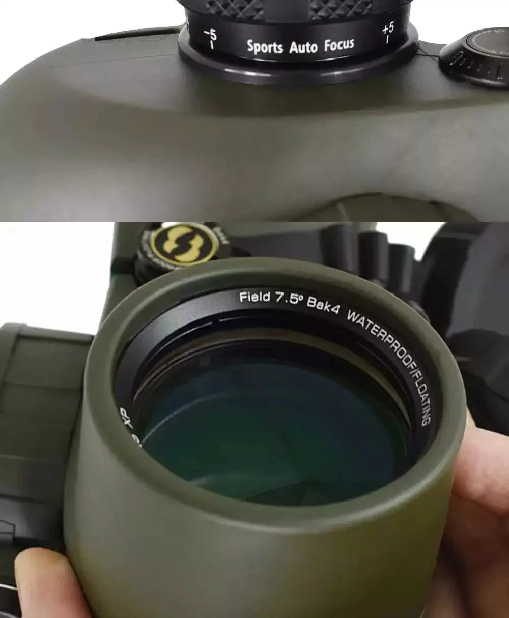 7x50 Military Rangefinder Compass Binoculars – Waterproof, High-Definition