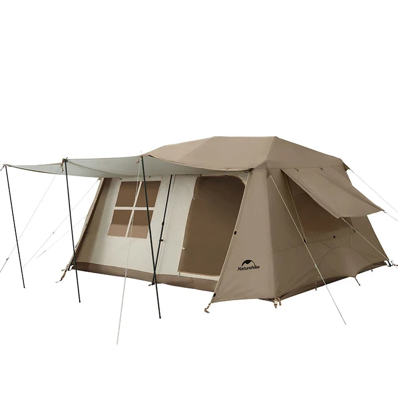 Spacious Glamping Cabin Tent for Camping