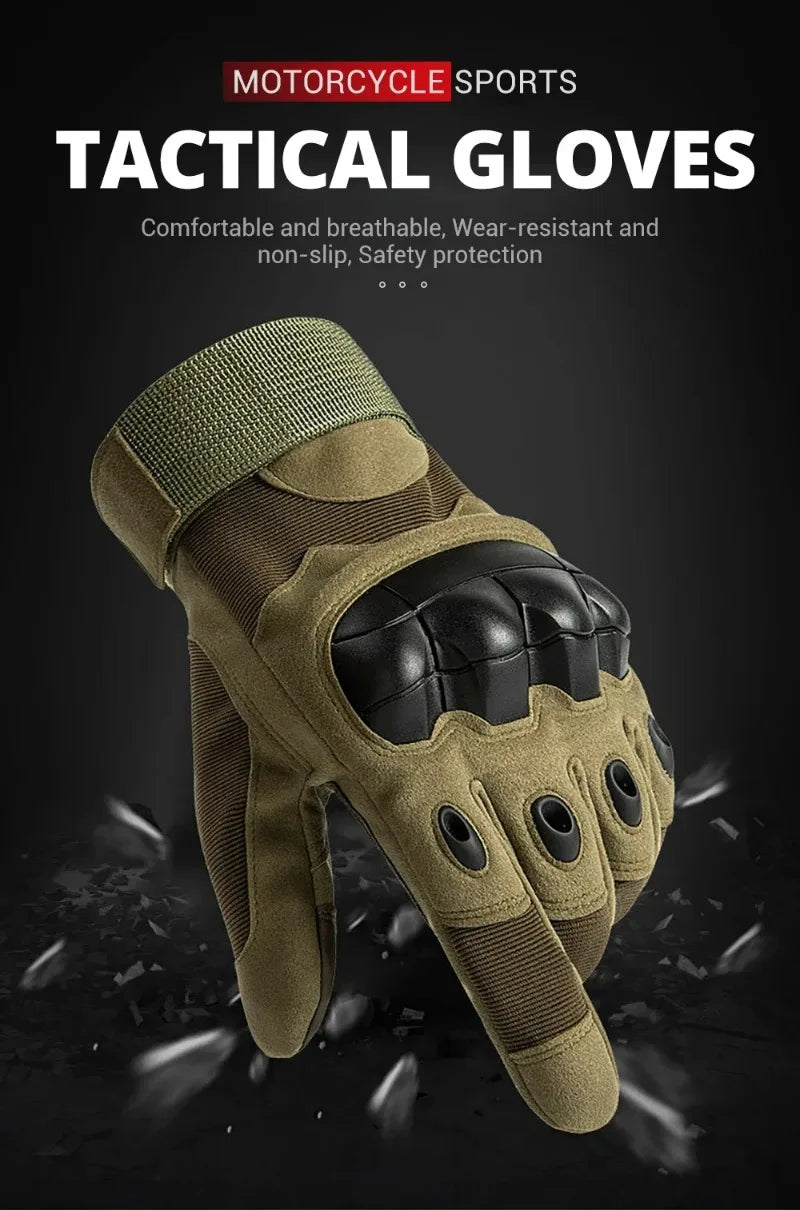 Survival Now™ Motorcycle Camping Cycling Hiking Rock Climbing Tactical Gloves