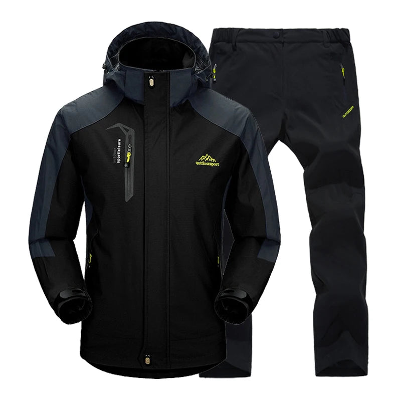 Survival Now™ Outdoor Hiking Jacket and Pants Set for Men