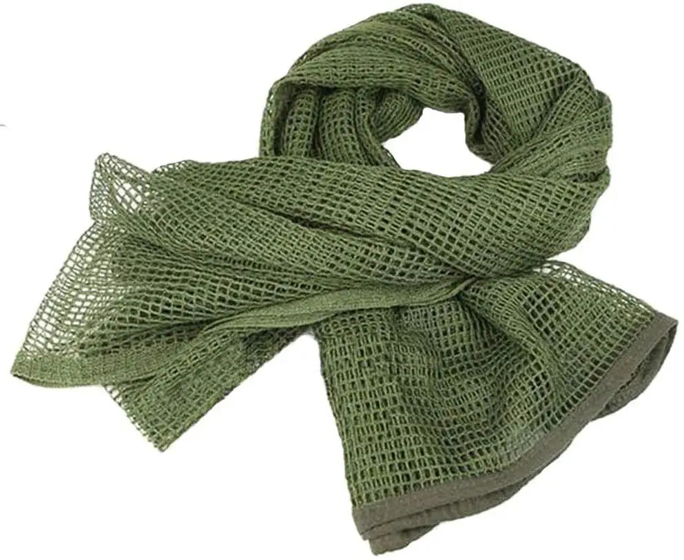 Survival Now™ Camouflage Netting Tactical Mesh Scarf