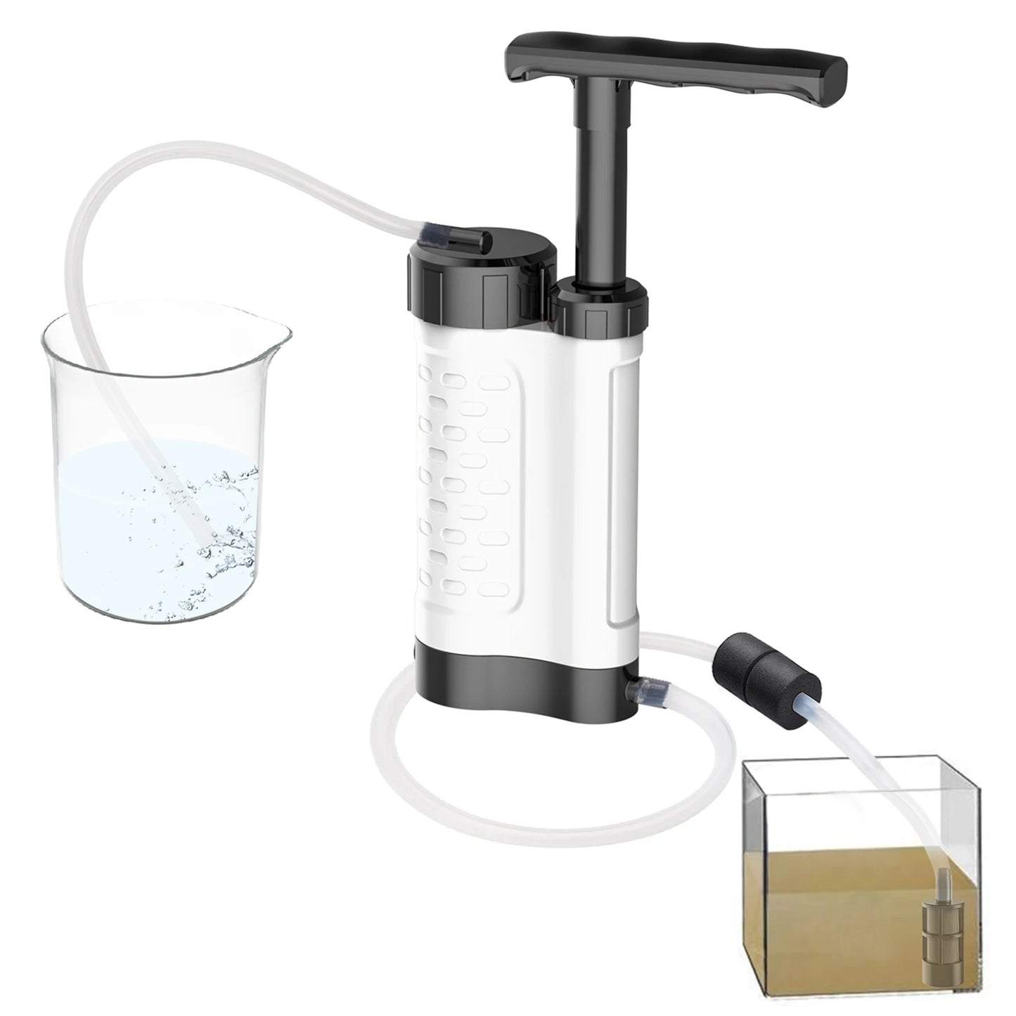 Portable Water Purifier Pump, Outdoor Survival