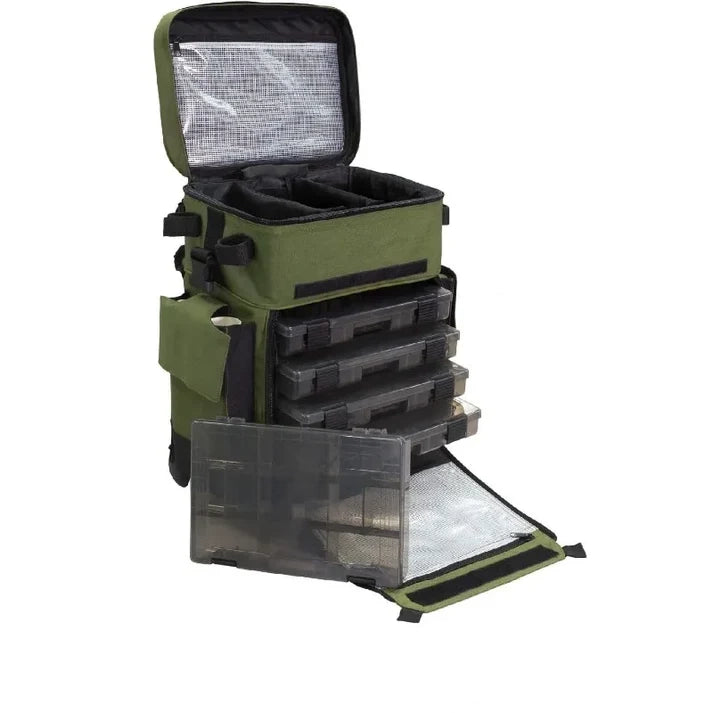Rolling Tackle Box with Wheels – Waterproof, Durable