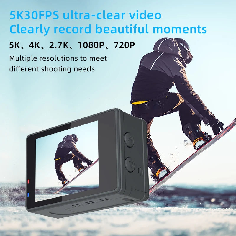 Survival Now™ 5K/4K 60FPS Action Camera