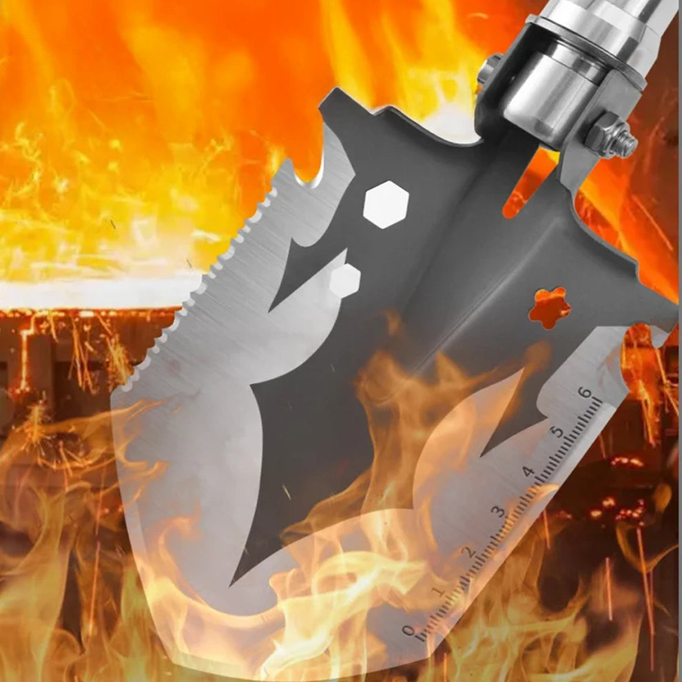 Tactical Multifunction Shovel – Foldable Survival Tool