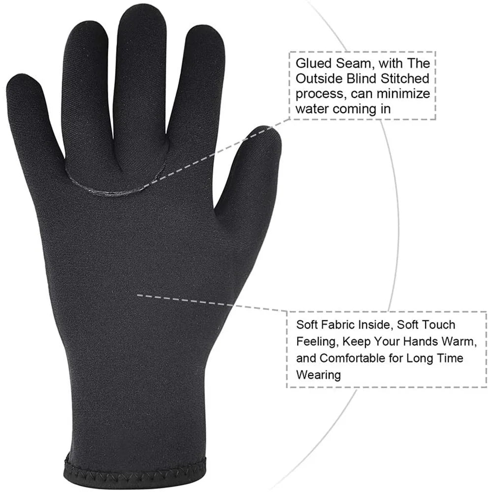 Survival Now™ Neoprene Diving Gloves