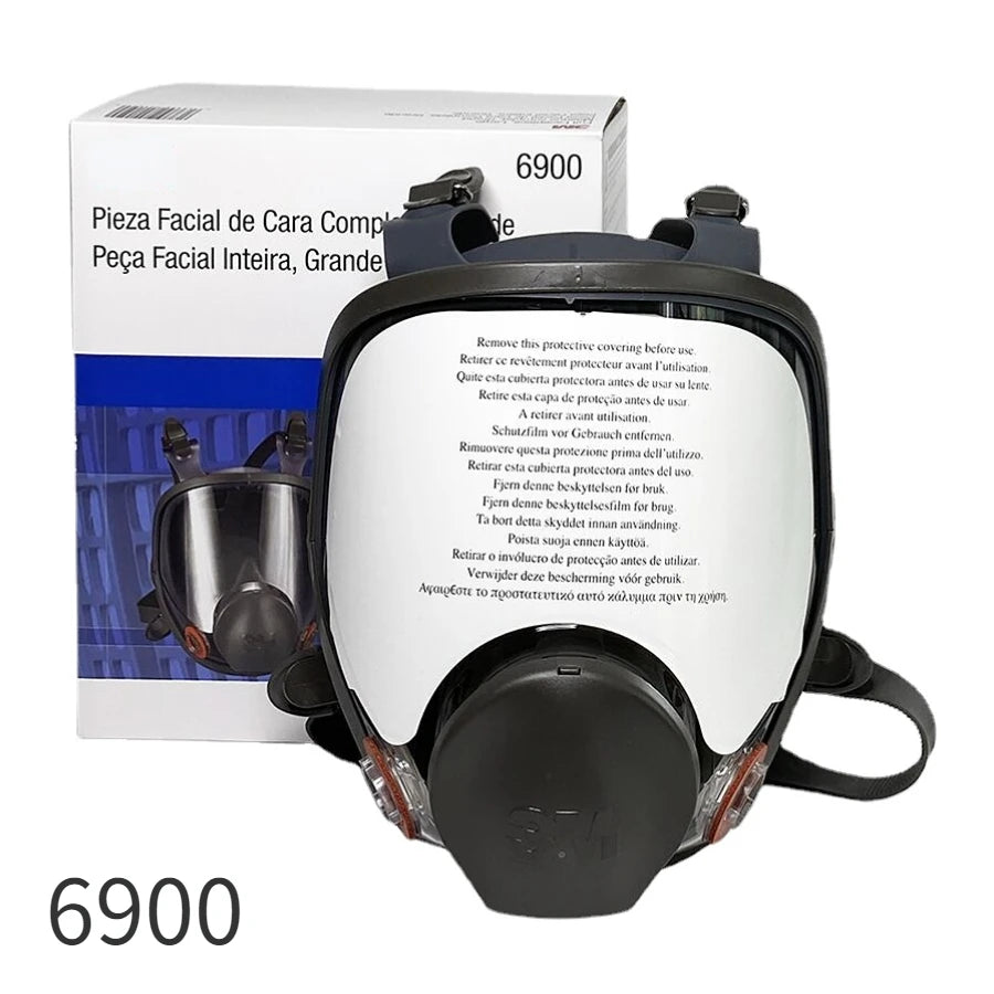 6200 Gas-Proof Half Face Mask – Compatible with 6001, 2097, 5N11 Filters