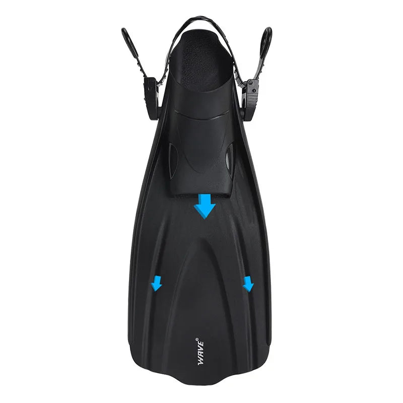 Adjustable Short Snorkel Flippers for Water Sports