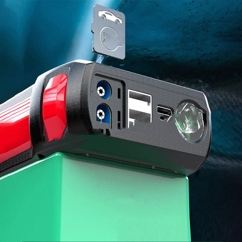 1800A Car Jump Starter & 12000mAh Power Bank