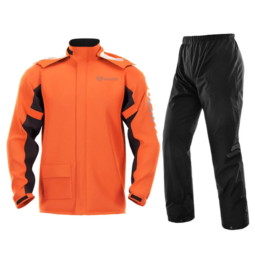 Motorcycle Raincoat Suit - Waterproof, Windproof, Lightweight