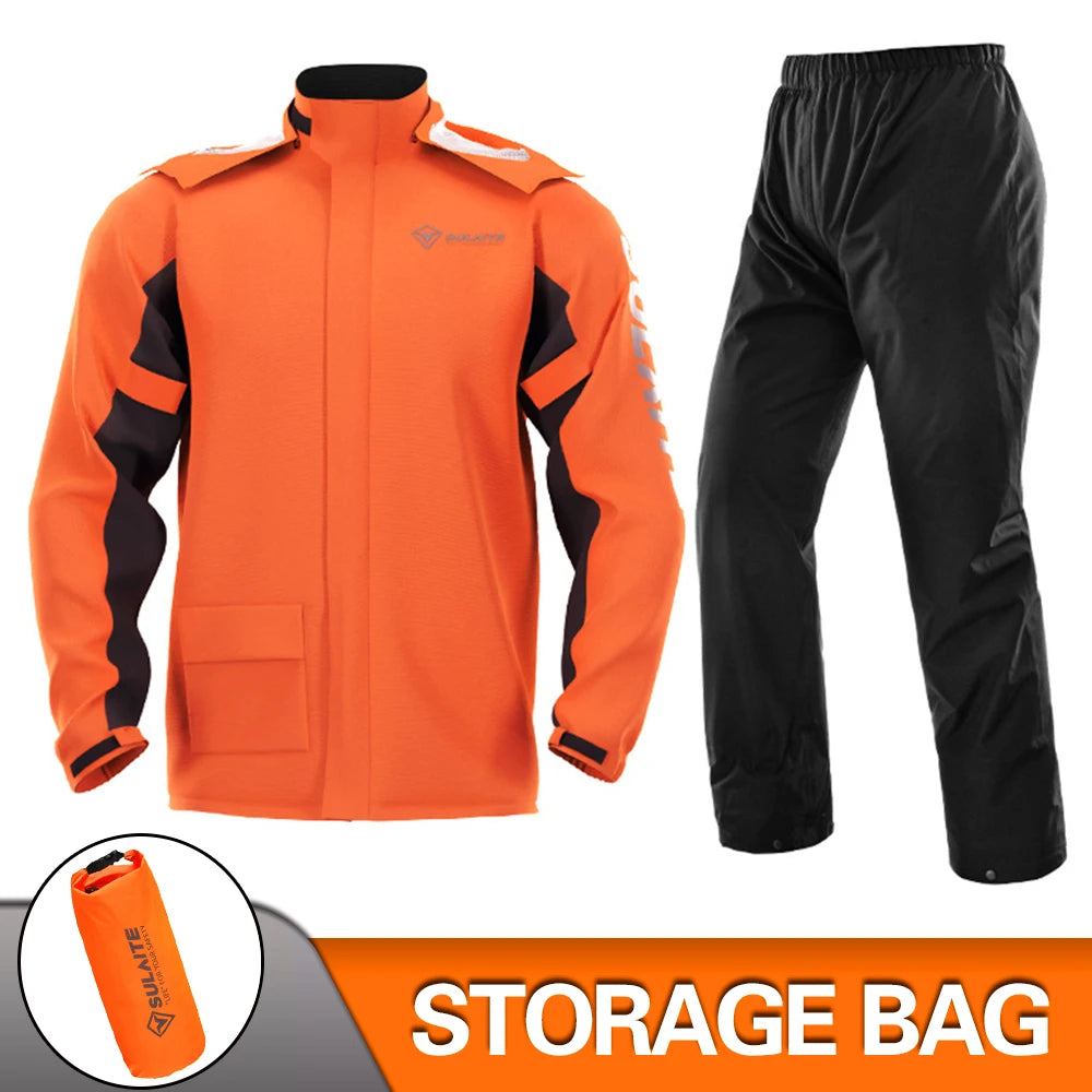 Survival Now™ Motorcycle Raincoat Suit
