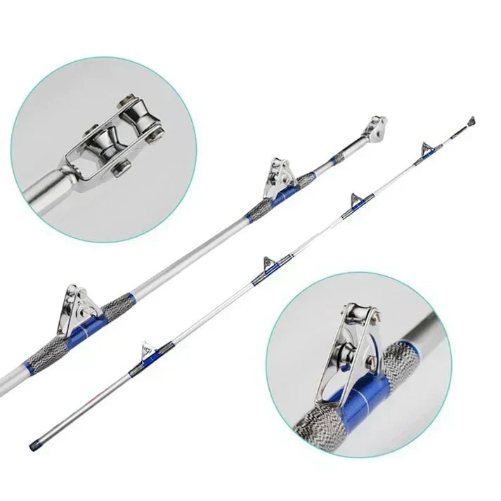 Saltwater Spinning Big Game Fishing Rod