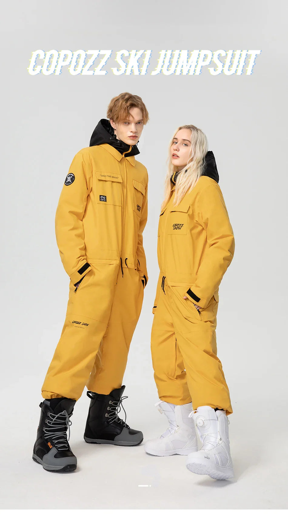Survival Now™ Men & Women One-Piece Ski Jumpsuit