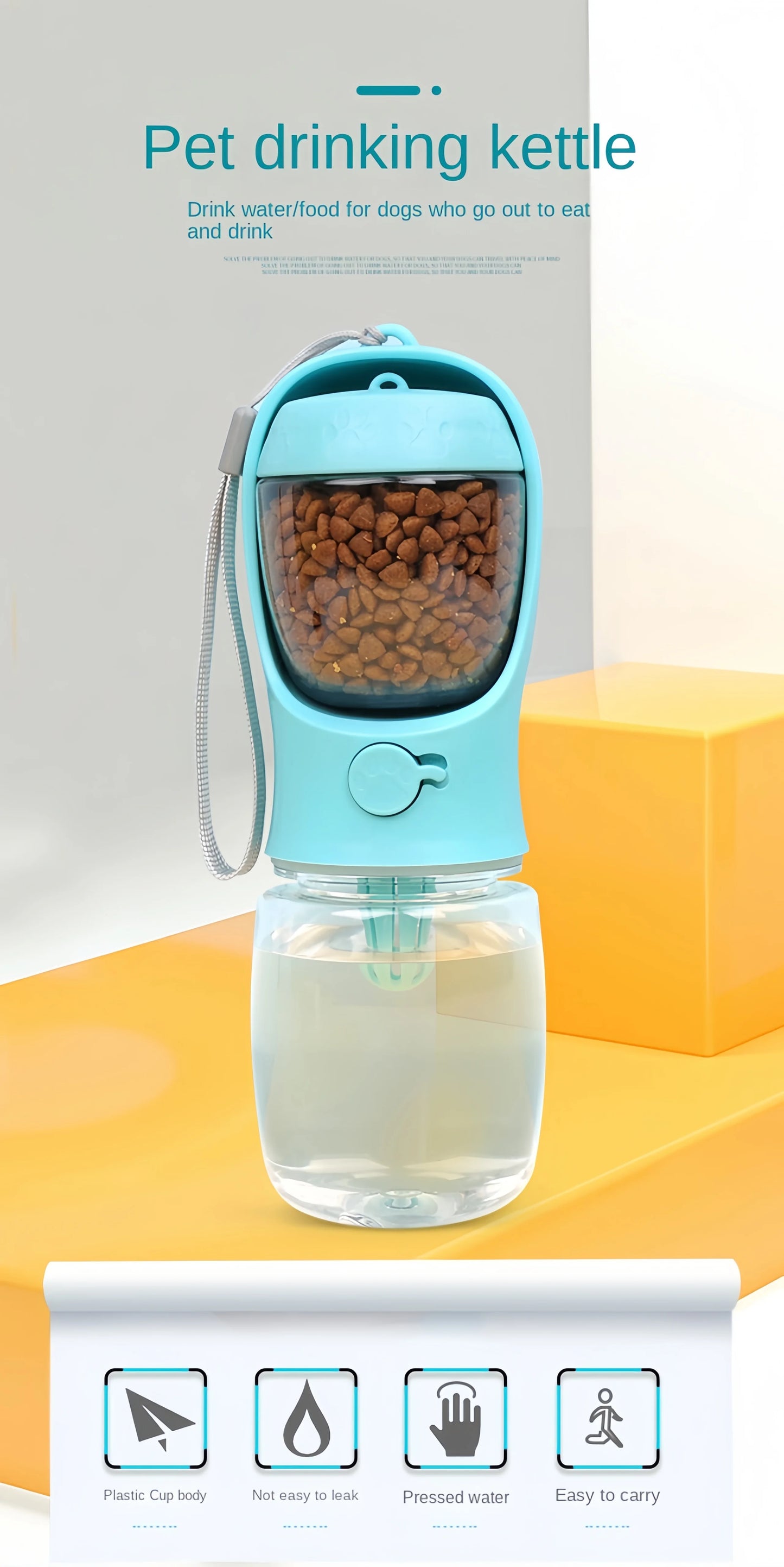 Survival Now™ Portable Pet Food & Water Storage