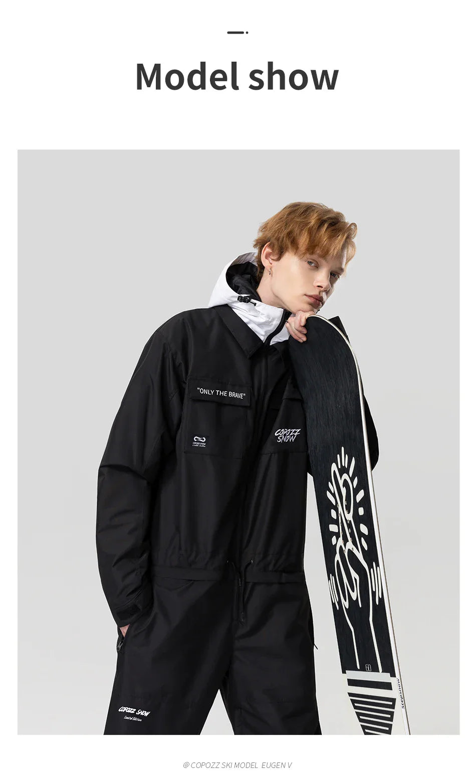 Survival Now™ Men & Women One-Piece Ski Jumpsuit
