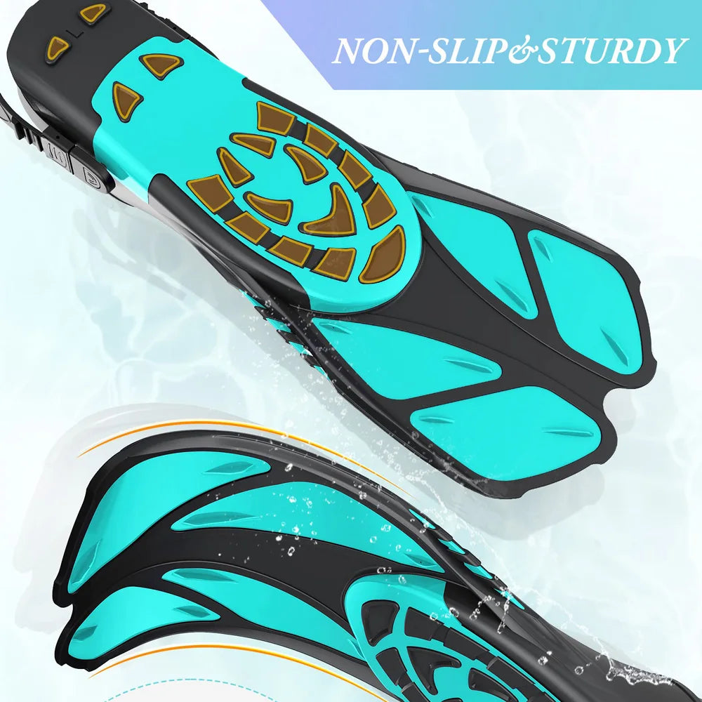 Survival Now™ Snorkel Fins with Adjustable Buckles